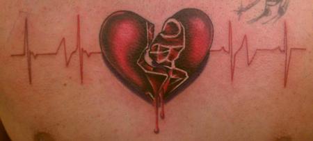 Tattoos - Heart Line - 65375